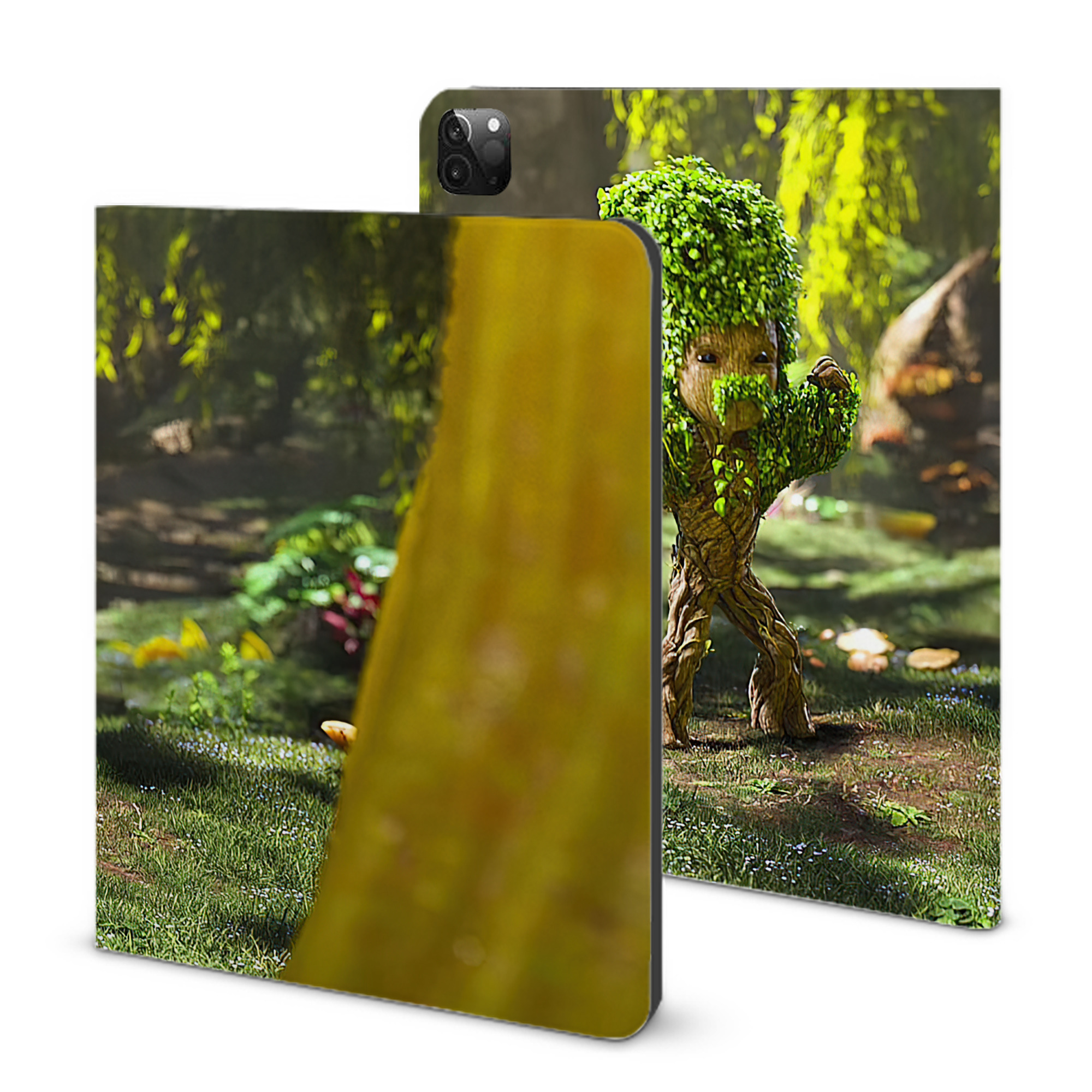 （画像用） アベンジャーズ The Avengers IPadケース ペンホルダー付き ブックスタイルデザイン